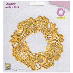NELLIES Stanzform Präge Stanzschablone Scrapbooking Cutting Die, Ostergirlande SD188